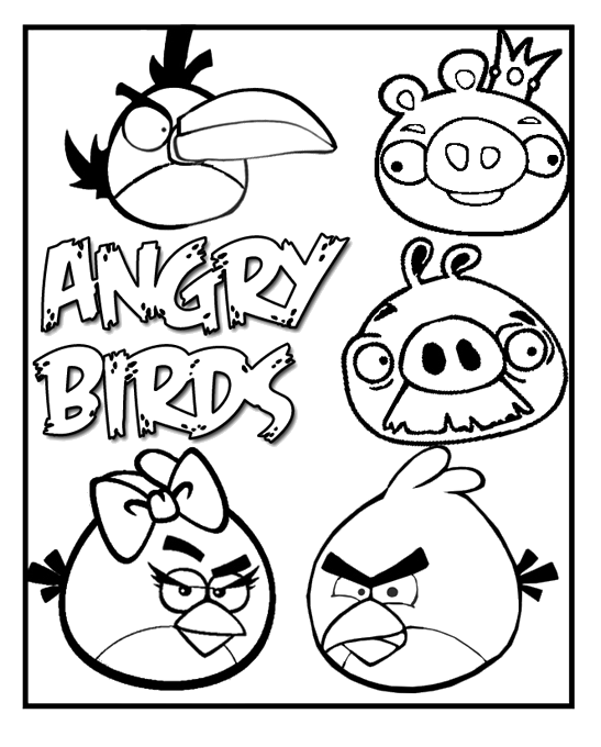 Angry Birds - Red Hal the Red's girlfriend together with the Bad Piggies