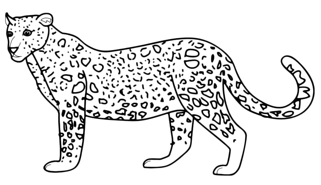 Animals - A leopard controls its prey