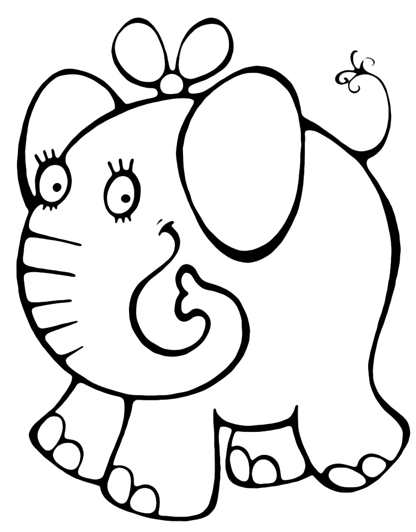 Animals - A nice female elephant