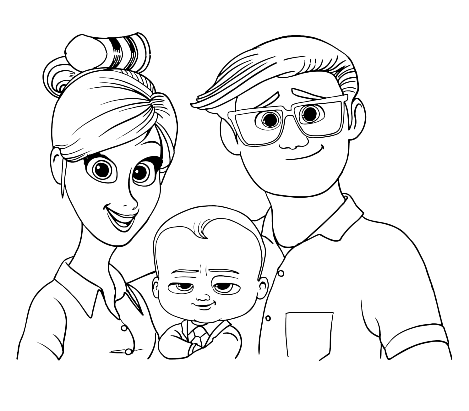 Baby Boss Baby Boss In The Arms Of His Parents