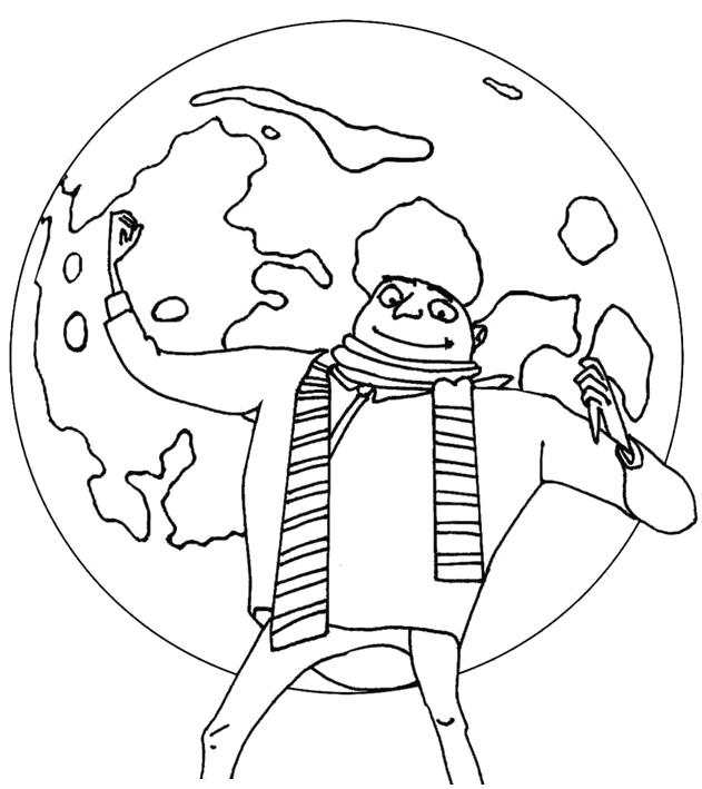 Gru holds the moon Blank Template - Imgflip