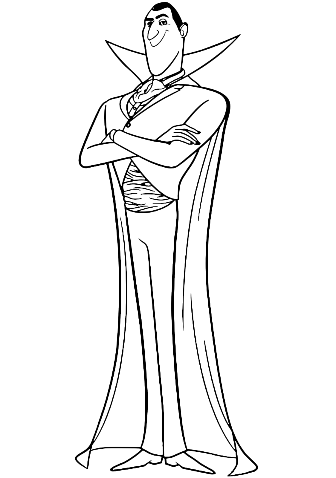 "Hotel Transylvania" coloring page