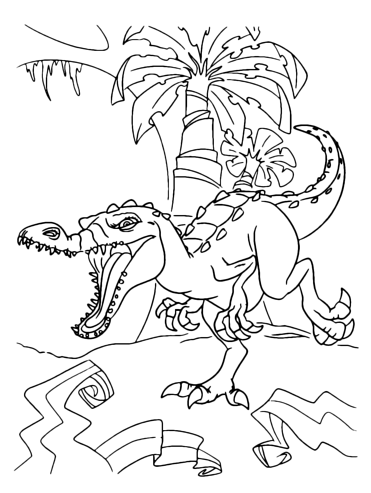 Ice Age Coloring Pages