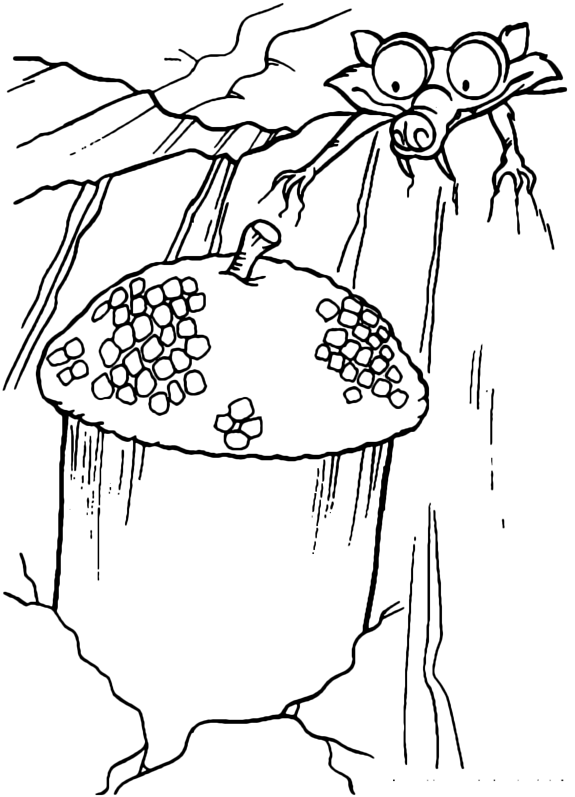 Ice Age - Scrat found his acorn in a rock