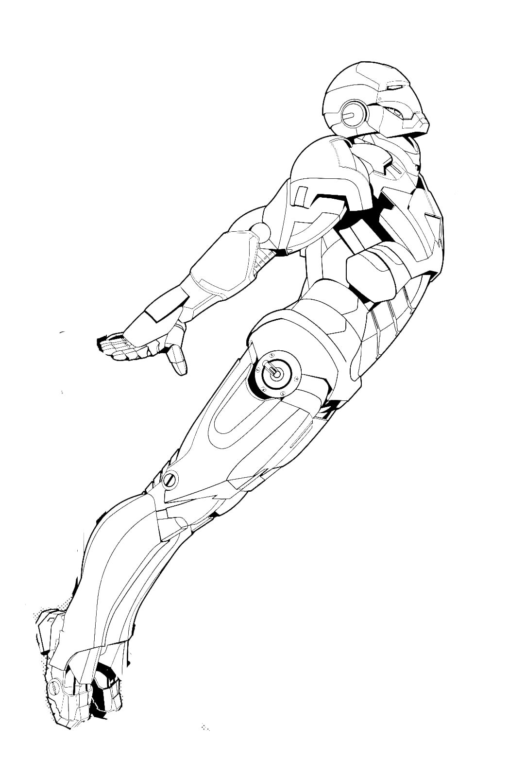 Iron Man Png  Iron Man Mark 50 Png Transparent Png  709x11261021096   PngFind