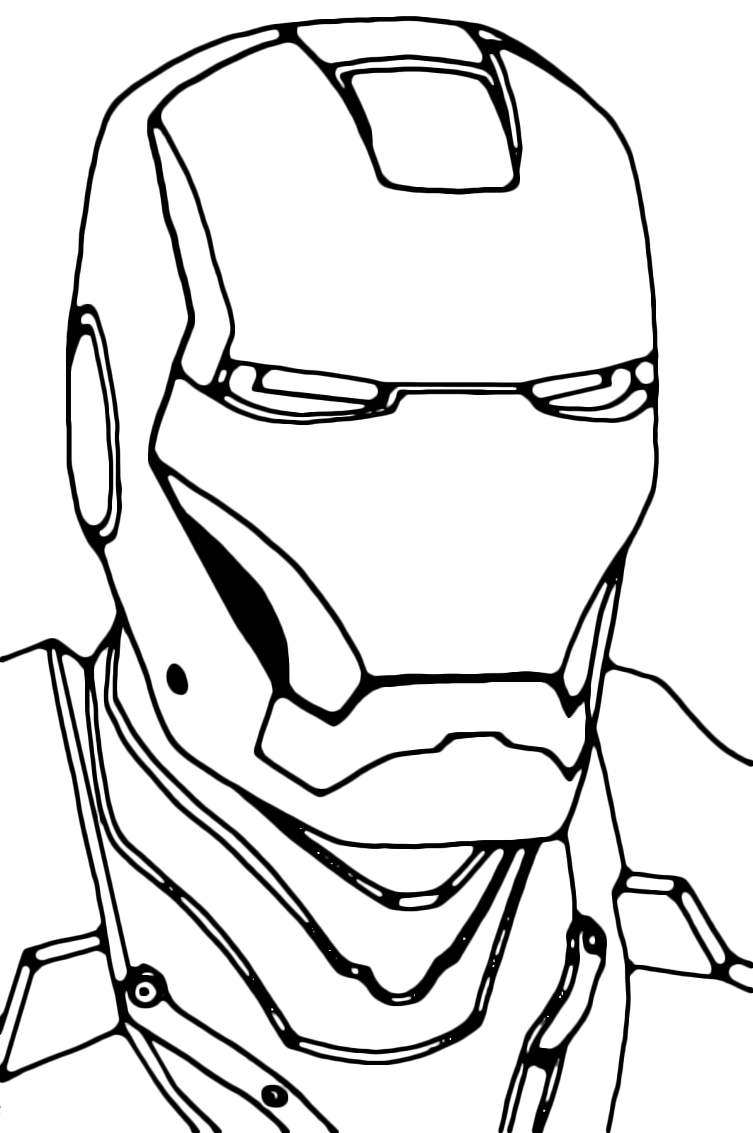 Iron Man The Iron Man s Face