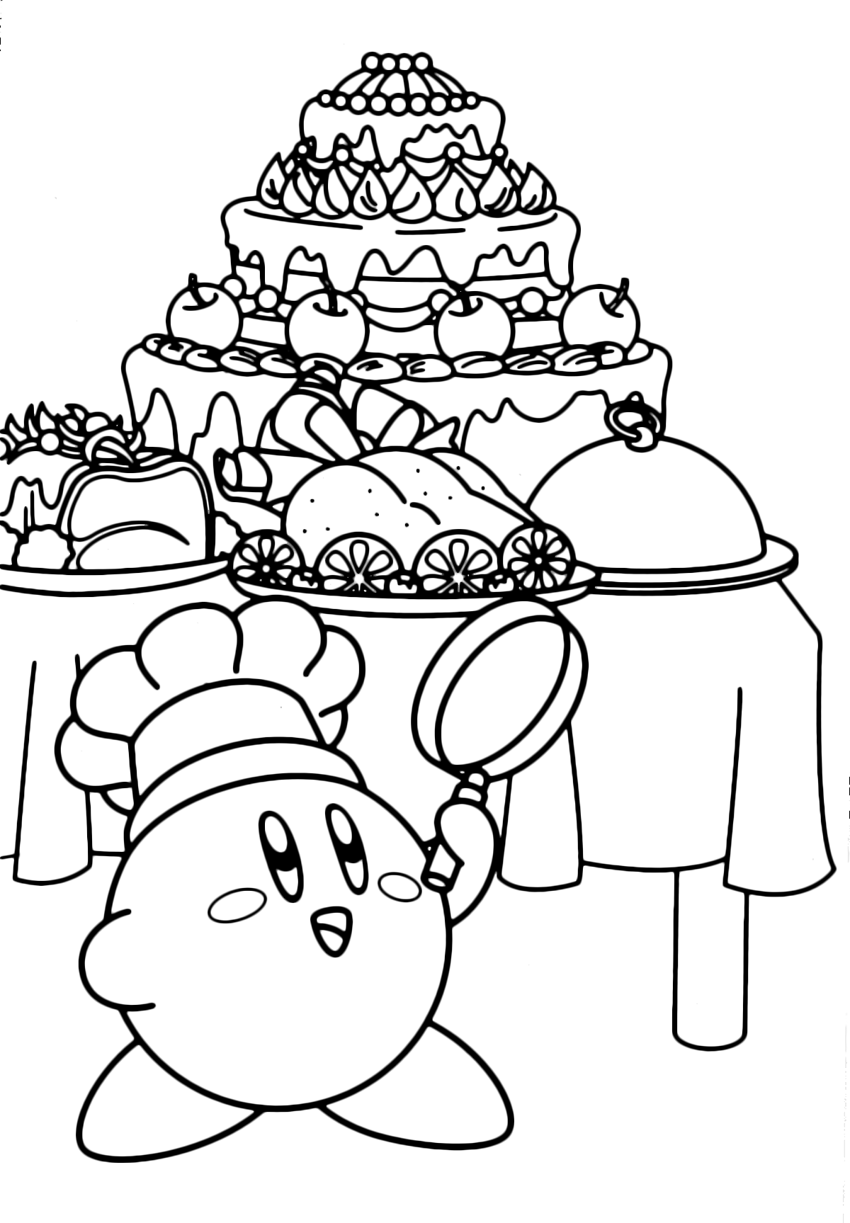 Kirby: Right Back at Ya! - Kirby chef has cooked many things