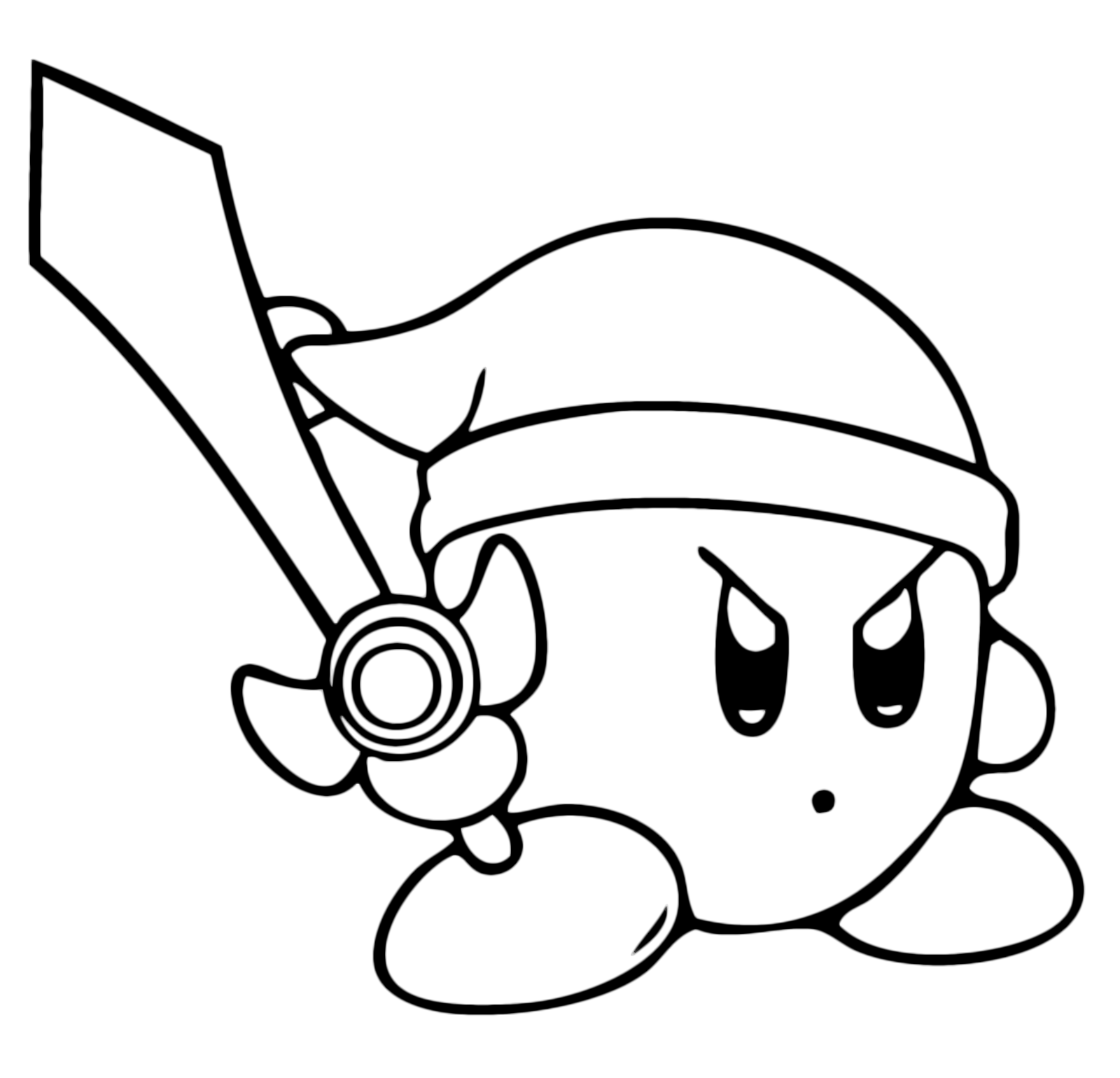 Kirby: Right Back at Ya! - Kirby's Sword Copy Ability