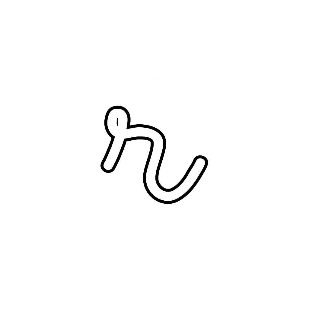 Cursive Fonts Letter R