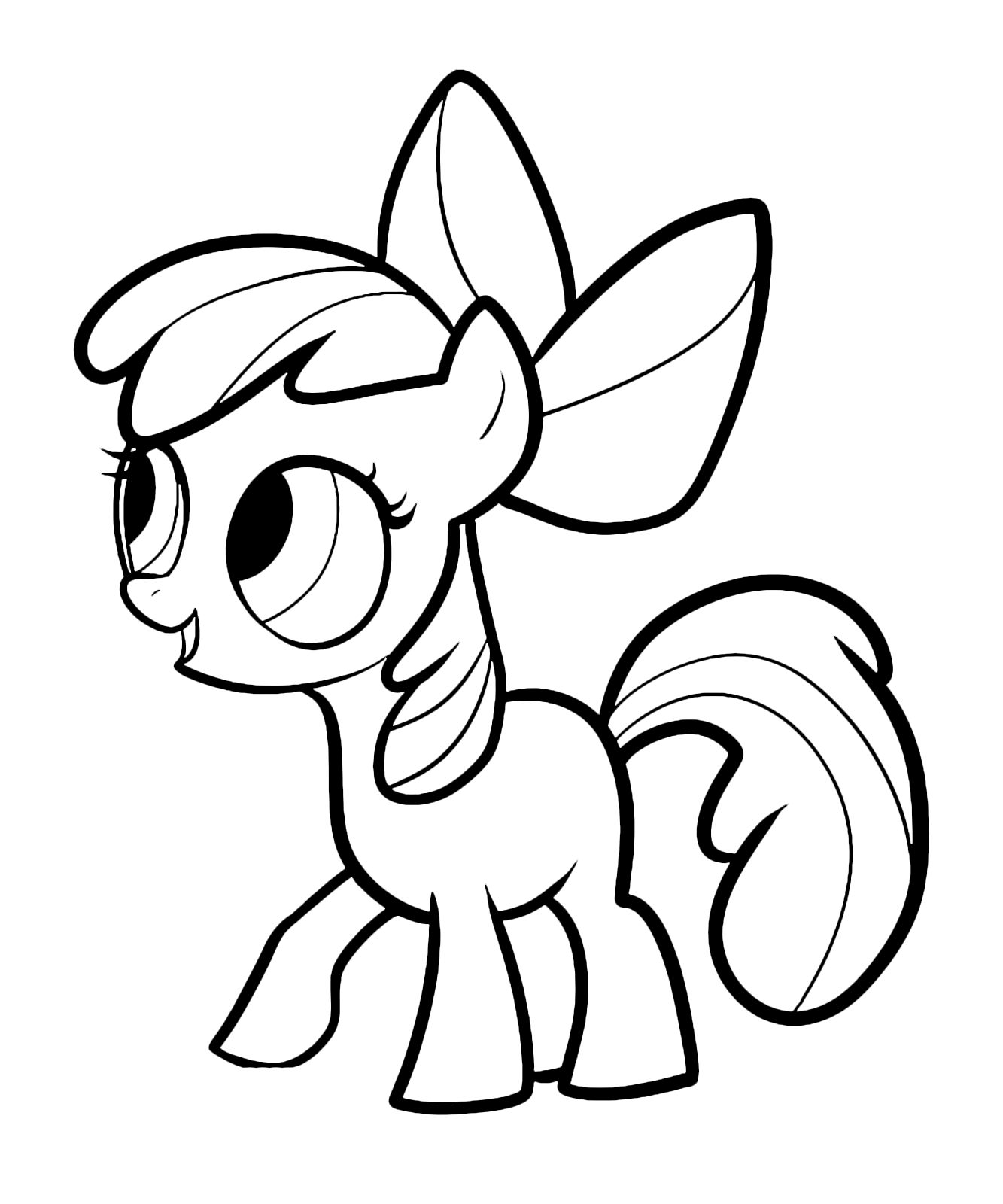 My Little Pony - Apple Bloom the sister of Applejack