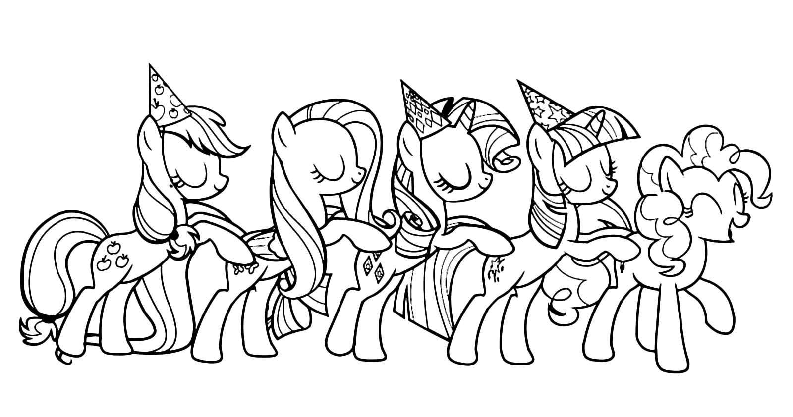 My Little Pony coloring pages