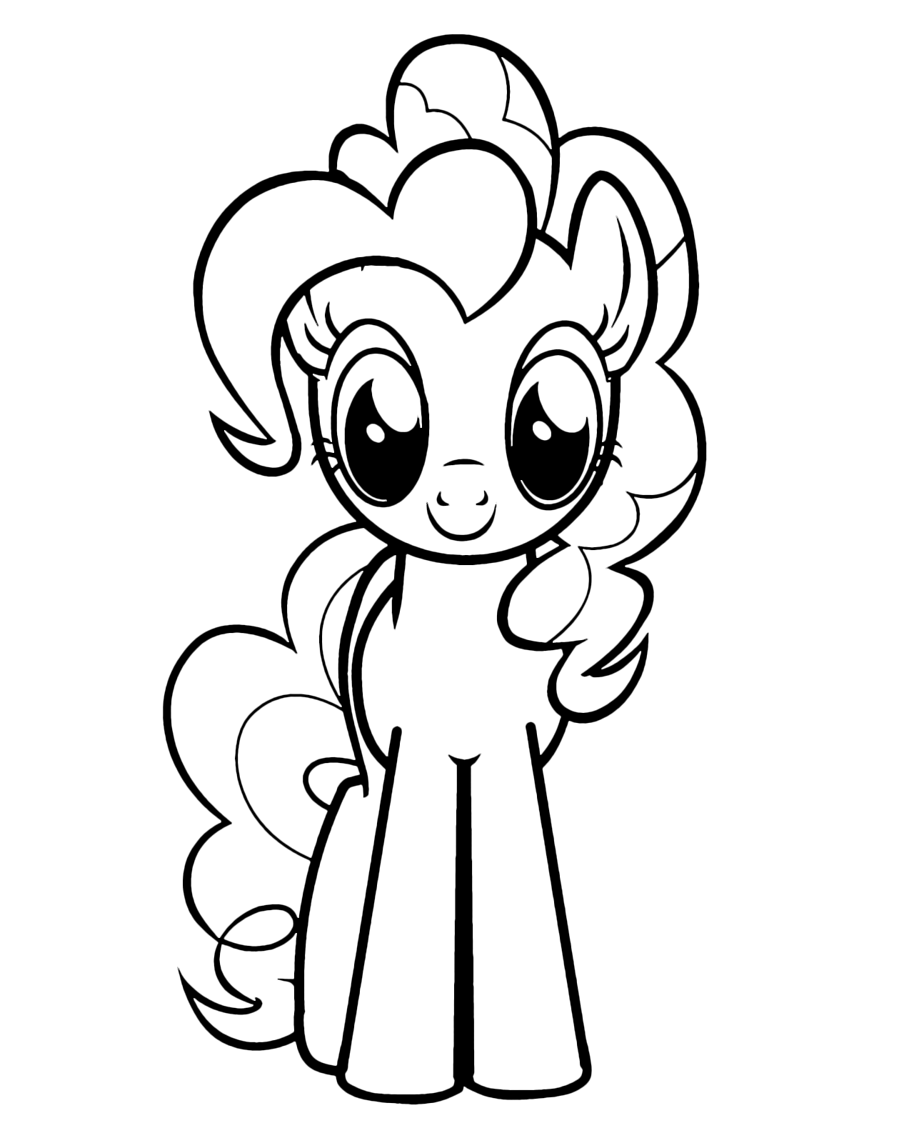 My Little Pony - Pinkie Pie looks with her witty eyes
