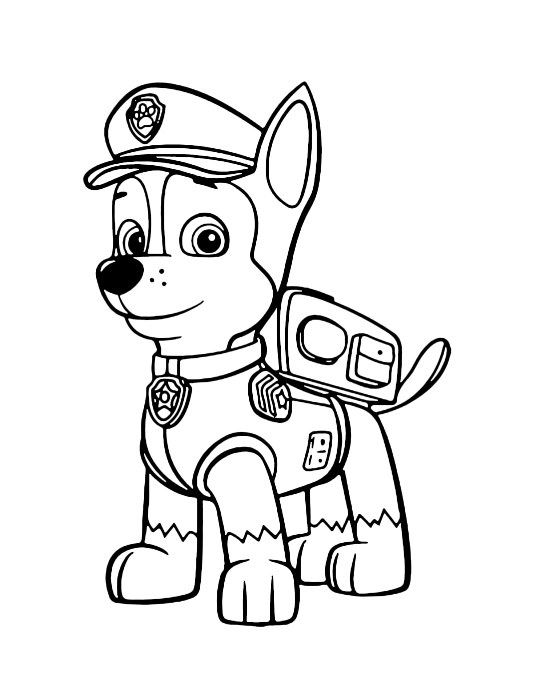 PAW Patrol Chase The German Shepherd Is A Police Dog