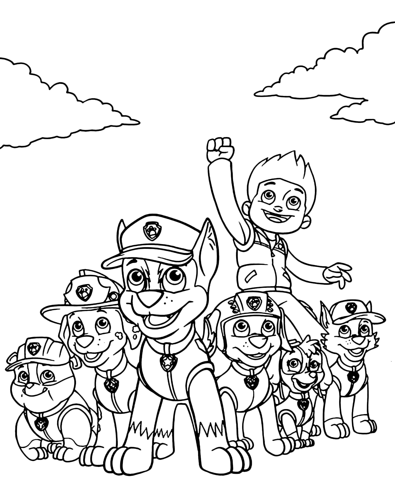 My first paw patrol drawing | Adventure Bay Amino