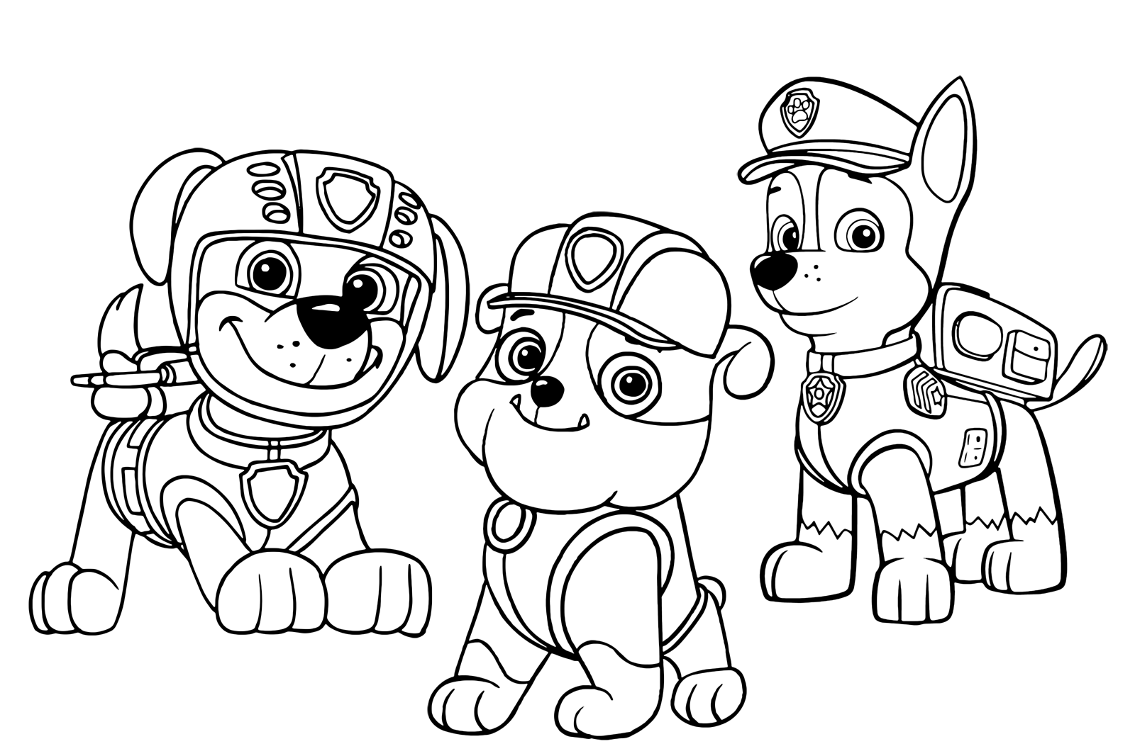 Krav Uændret røre ved PAW Patrol - Zuma Rubble and Chase together