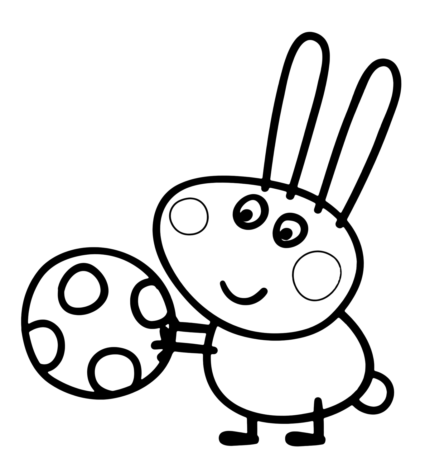 Rebecca Rabbit Coloring Pages Coloring Pages