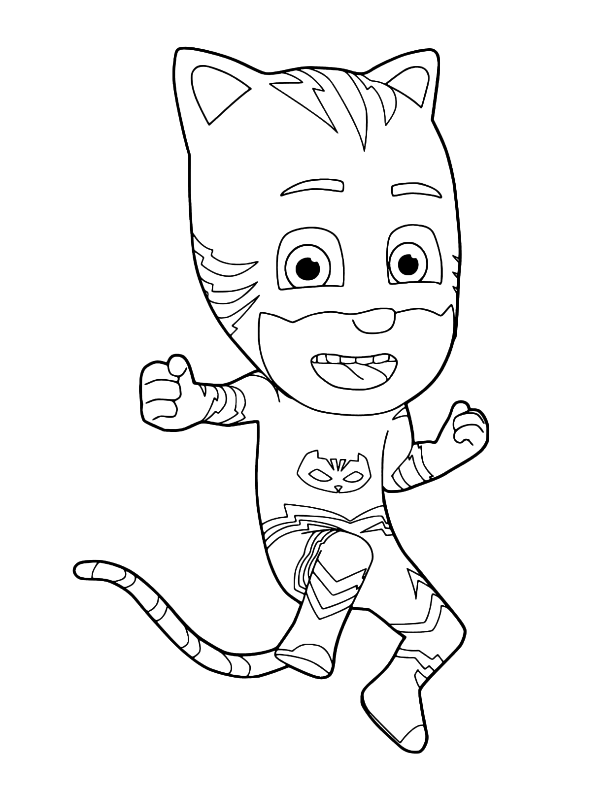 "PJ Masks" coloring page