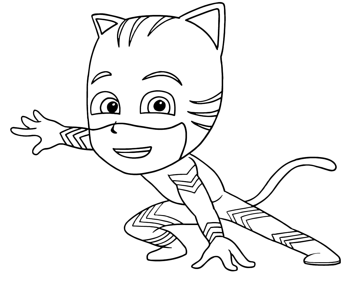 Catboy Pages Coloring Pages