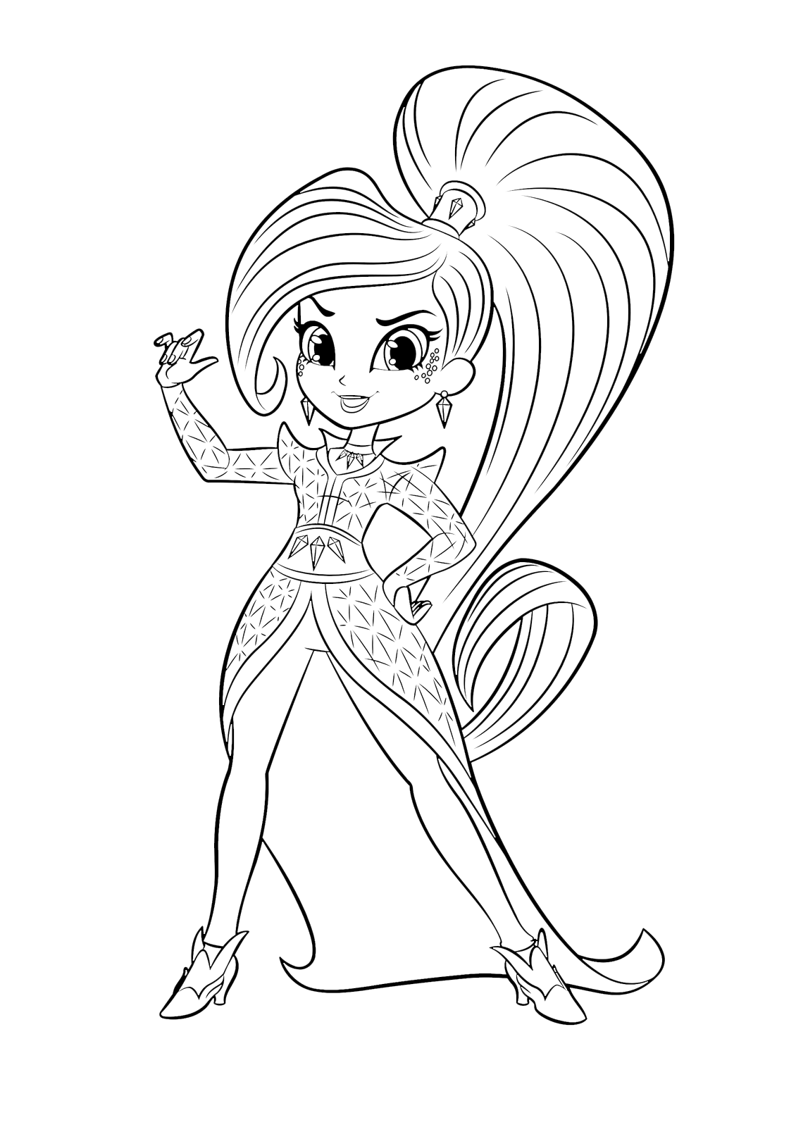 Shimmer and Shine - Zeta the enemy of Shimmer and Shine