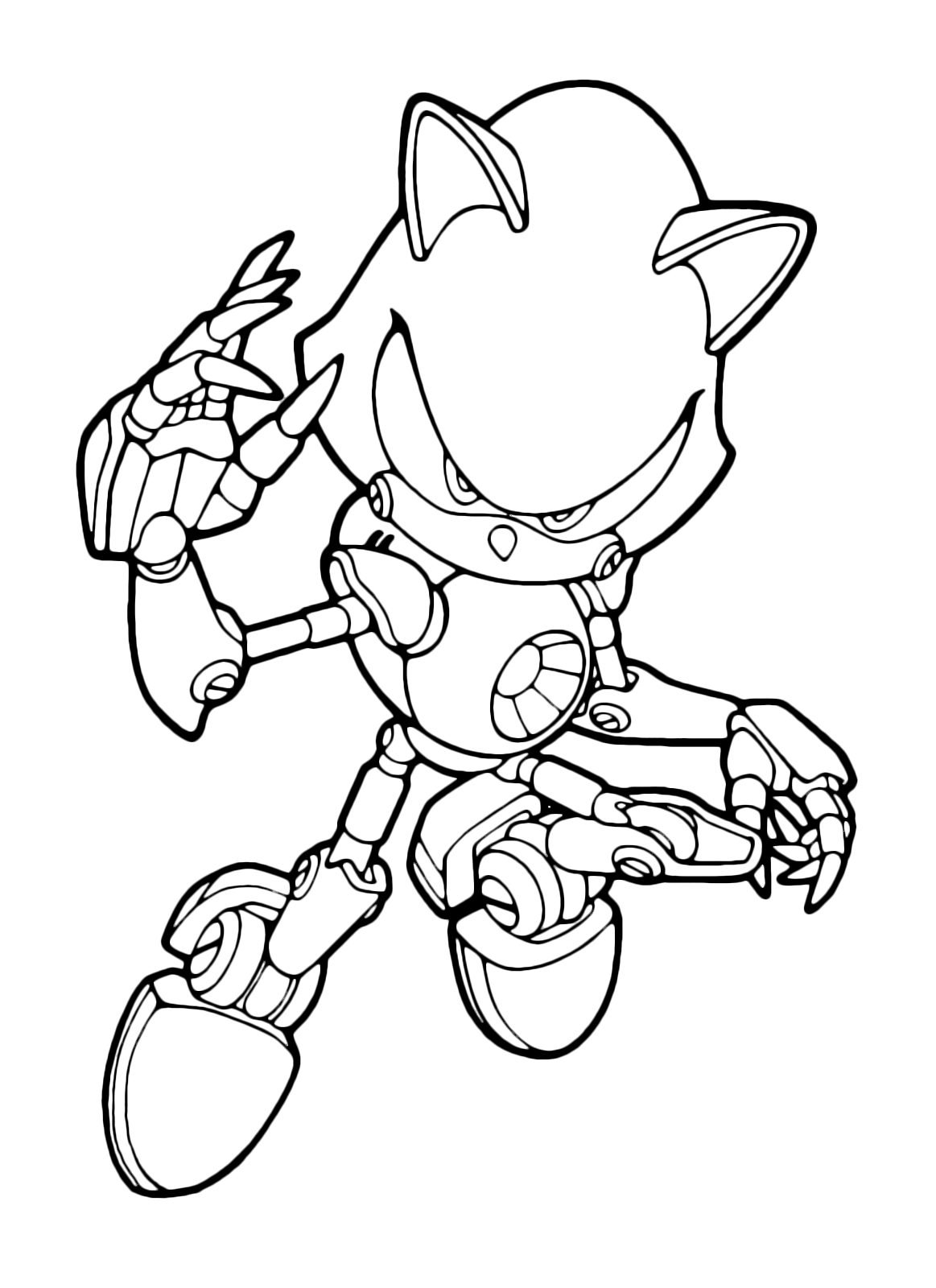 Sonic Boom - Metal Sonic the robot enemy of Sonic