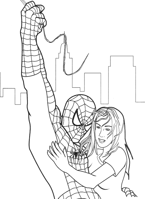 Spiderman - Spiderman salva Mary Jane