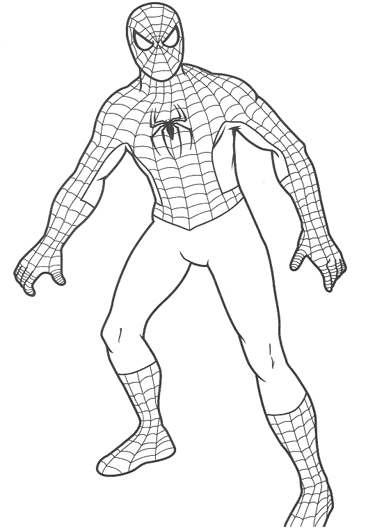 Spiderman - Spiderman standing