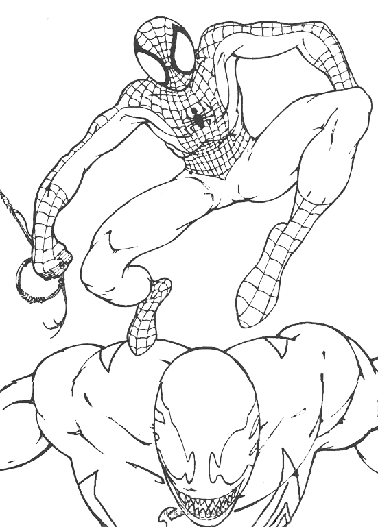 Spiderman - Spiderman vs Venom