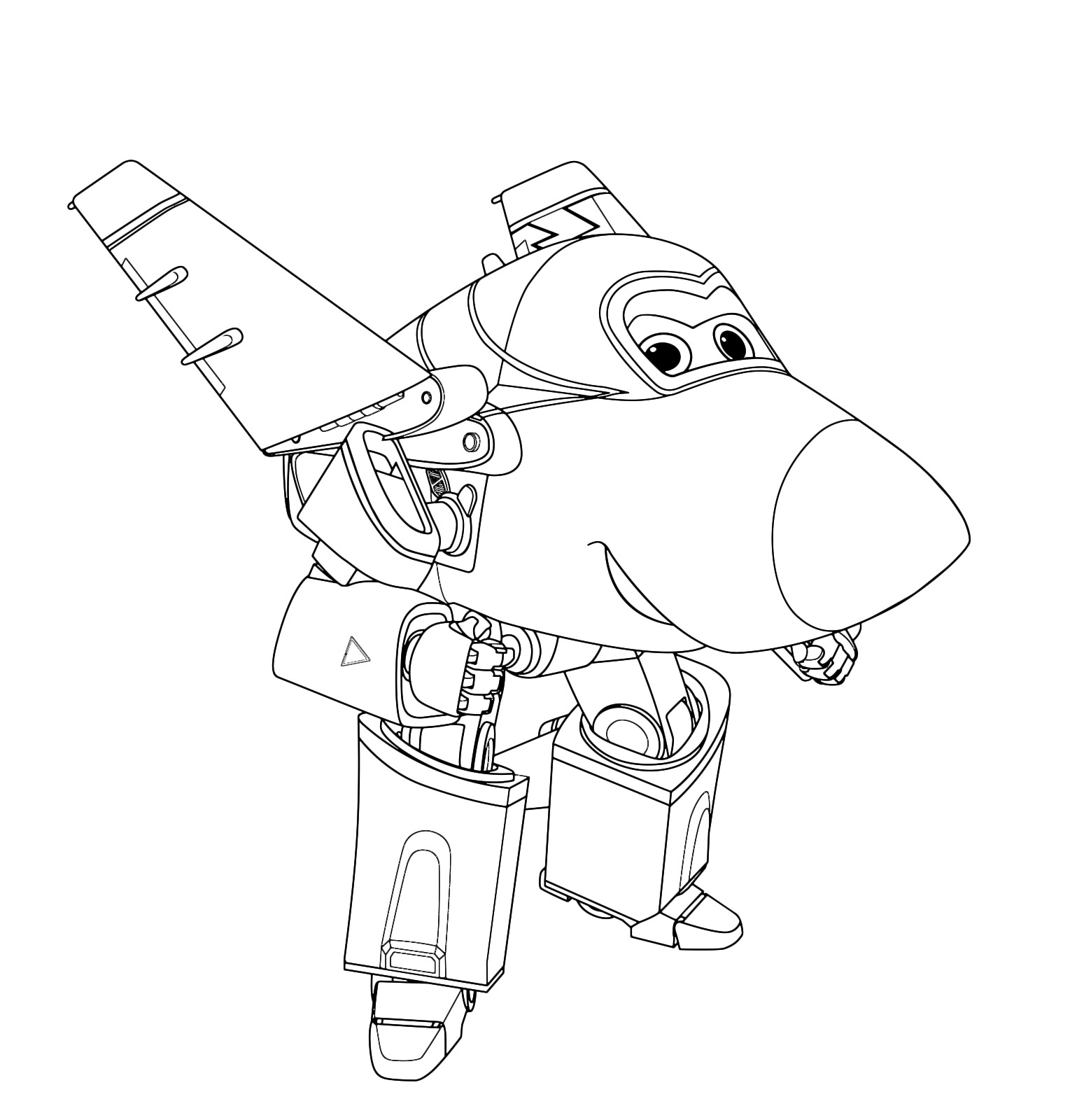 Super Wings - Jerome is ready for a stunt