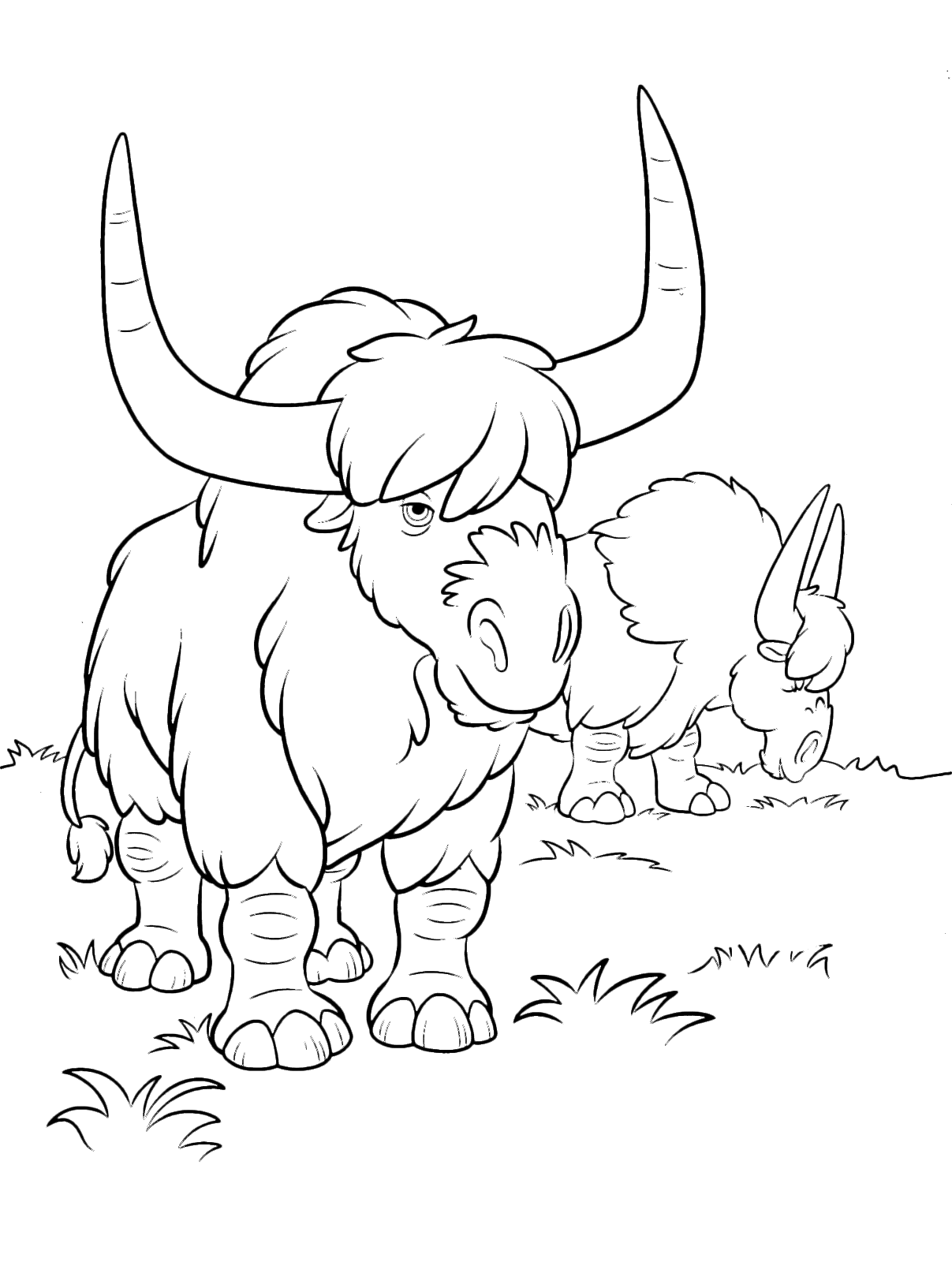 The Good Dinosaur - Two herd buffaloes