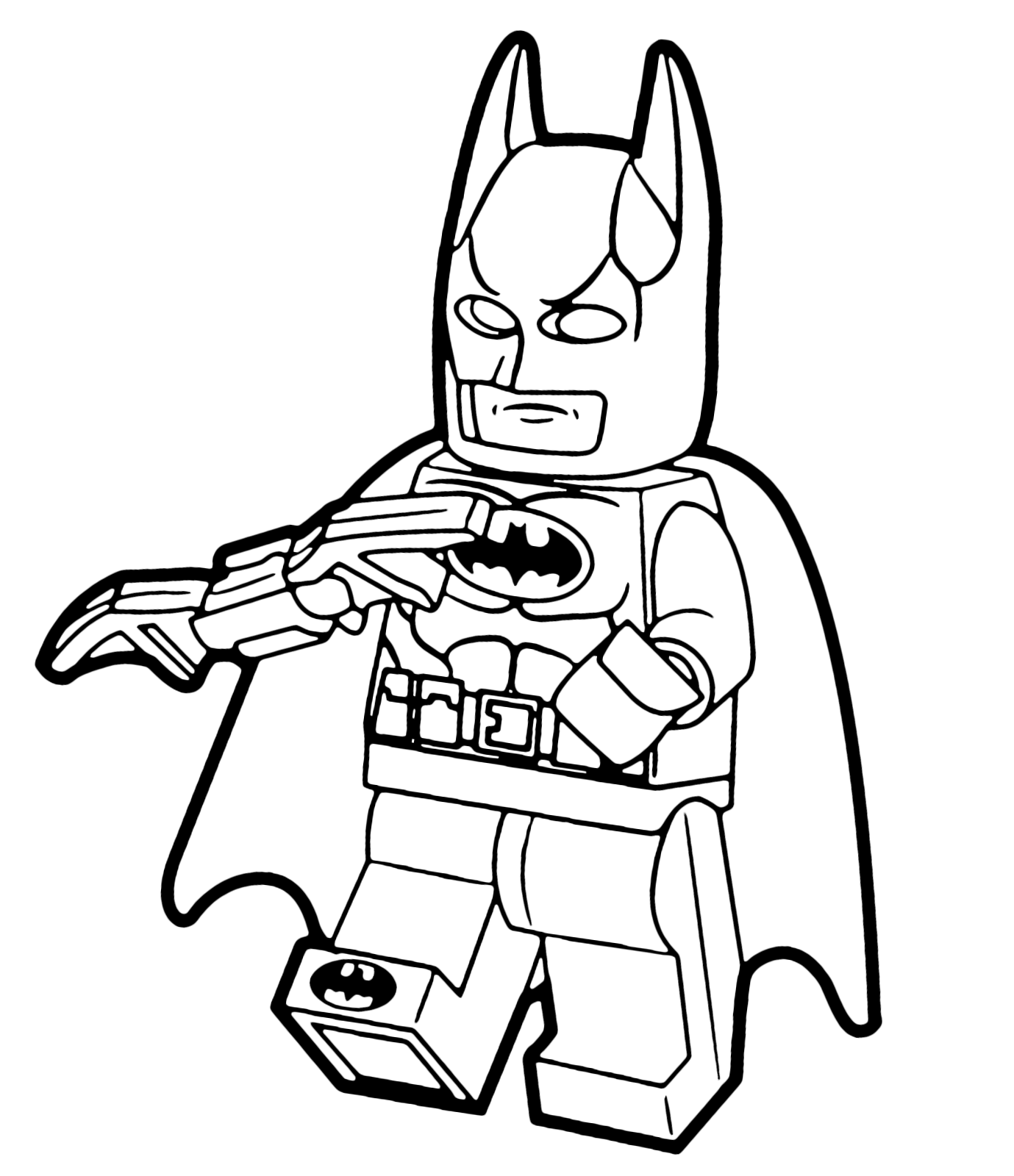 "the lego batman movie" coloring pages