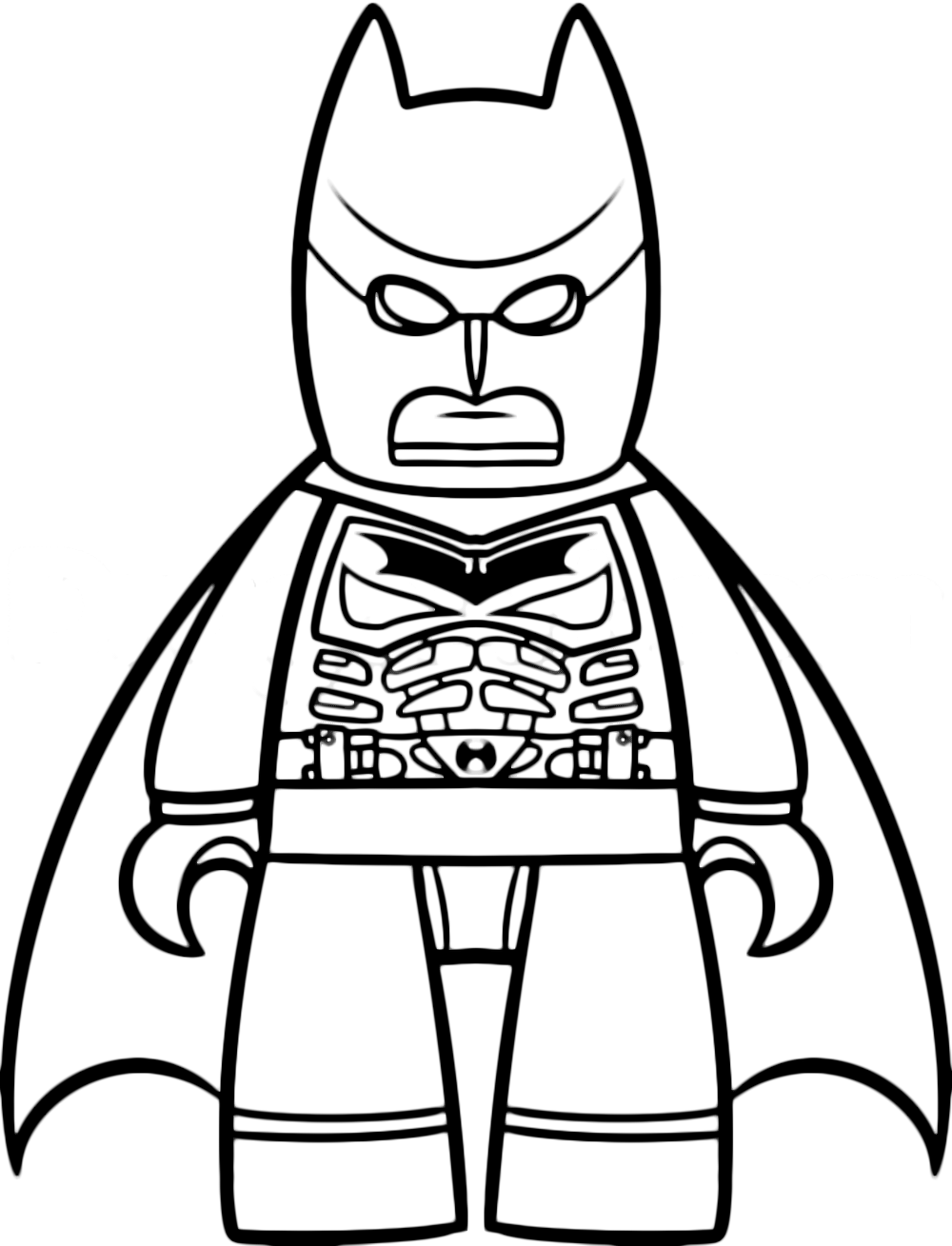 The LEGO Movie - Batman with his cloak