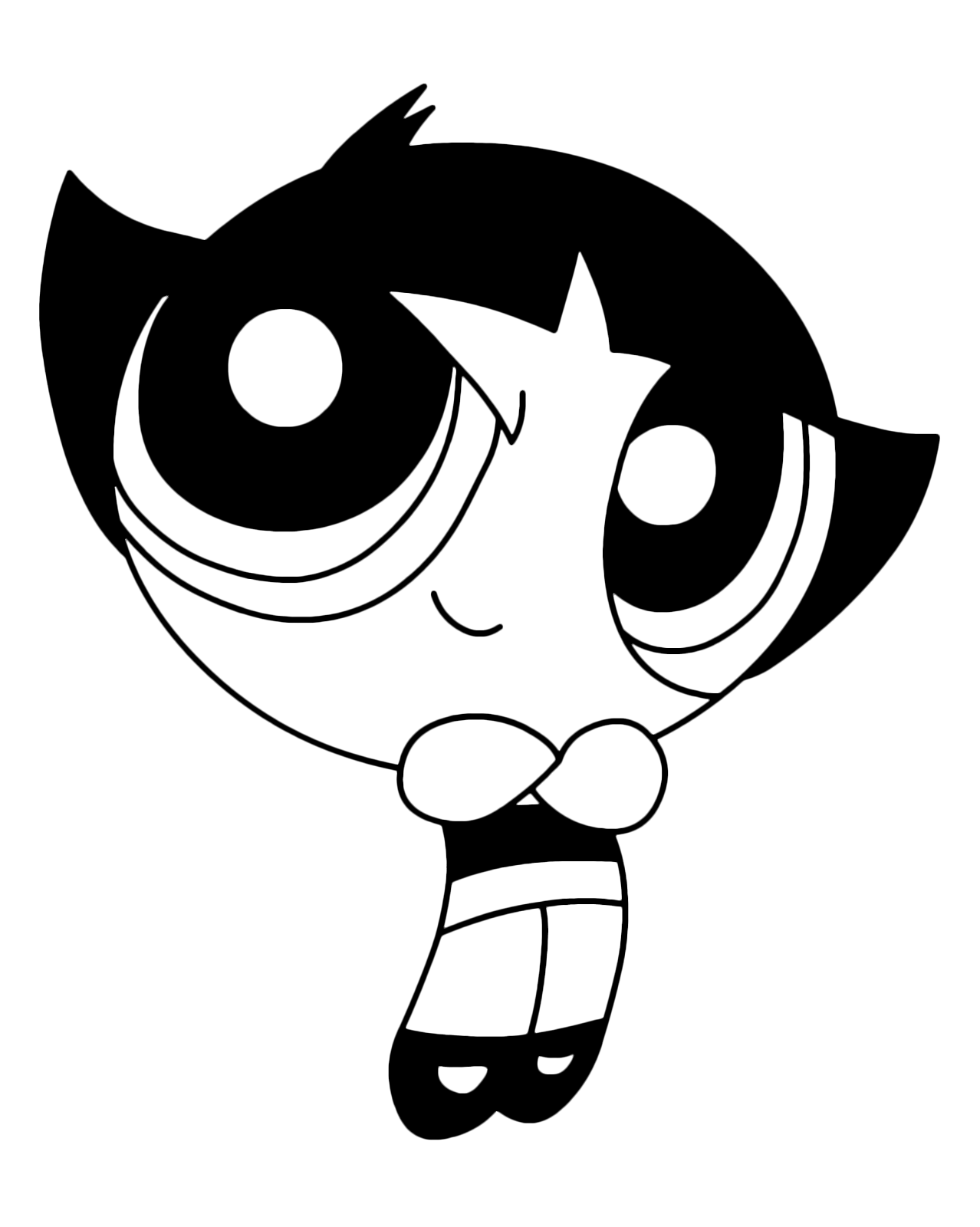 The Powerpuff Girls - Buttercup with crossed arms