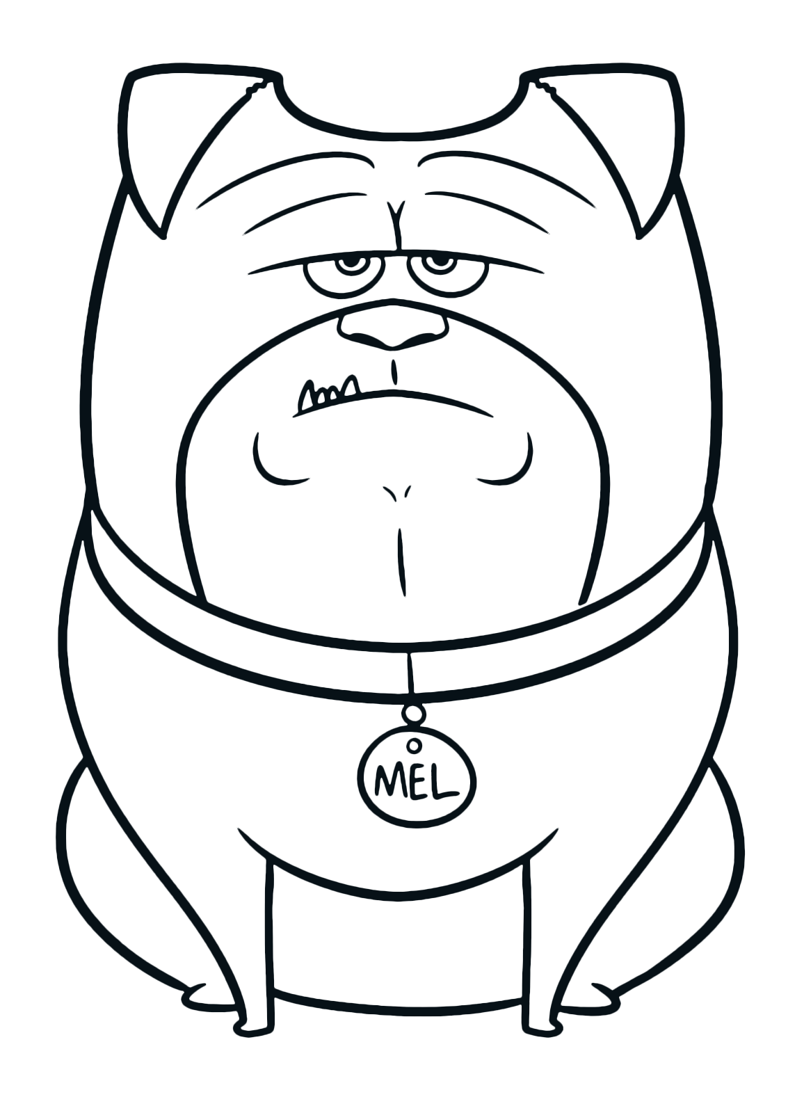 The Secret Life of Pets - Mel the funny pug friend of Max