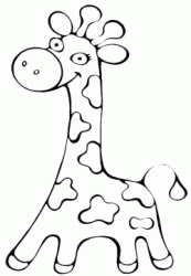 A toy giraffe