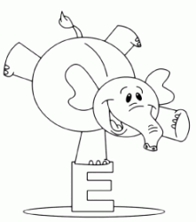 Acrobat elephant
