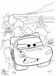 "Cars" coloring pages