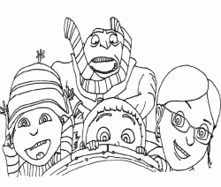 despicable me 2 coloring pages el macho