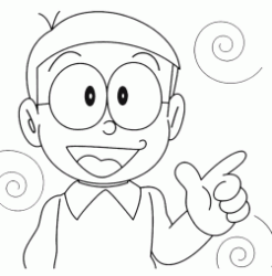 Download "Doraemon" coloring pages