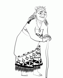 Gramma Tala the Moana's paternal Grandmother