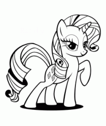 Rarity with the leg up
