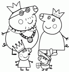 Peppa Pig Coloring Pages