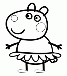 Suzy Sheep with the tutu