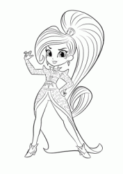 Zeta the enemy of Shimmer and Shine