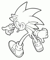 Sonic takes on a nasty expression