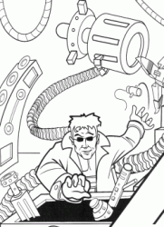 Doctor Octopus at work