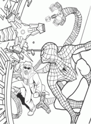 Spiderman vs Doctor Octopus