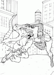 Spiderman vs Lizard