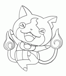 Jibanyan one Yo kai always happy