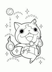 Yo kai Jibanyan jump happy